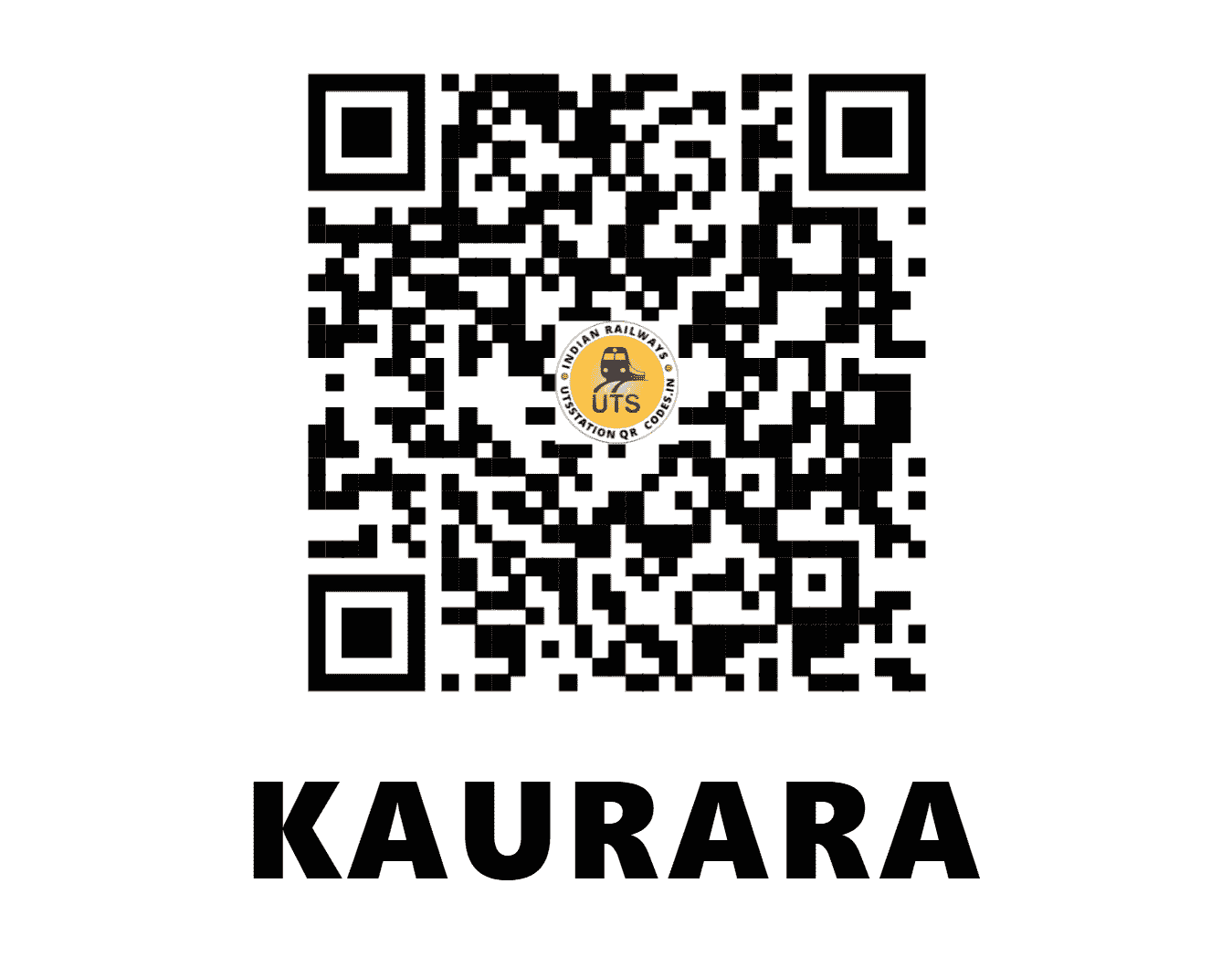 UTS QR Code for KAURARA - KAA (NC - UTTAR PRADESH)